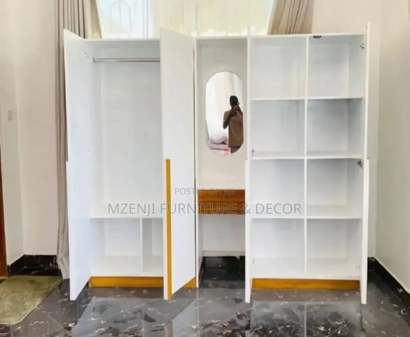 Kabati La Milango Minne Na Dressing