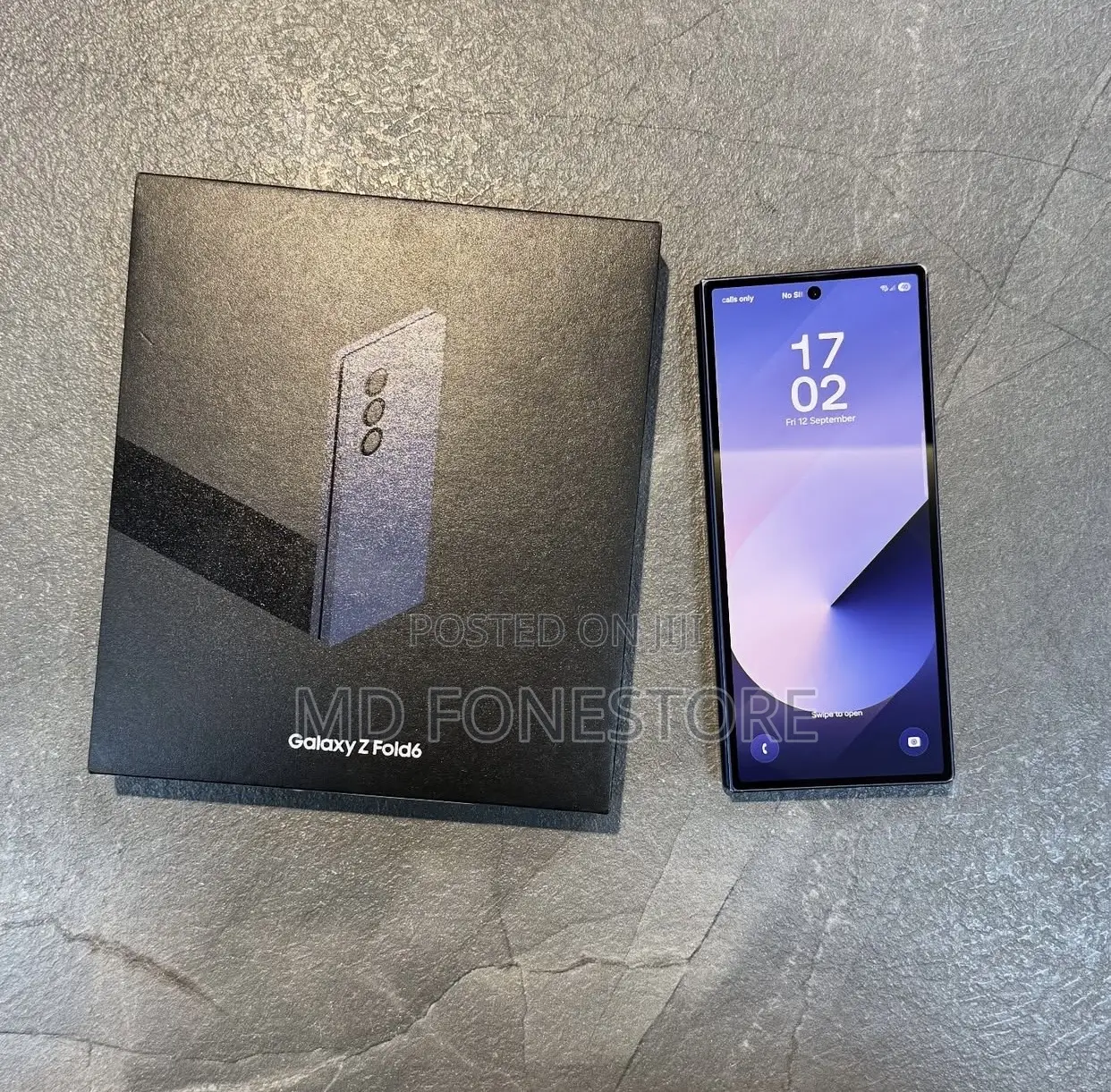 New Samsung Galaxy Z Fold6 512 GB Purple