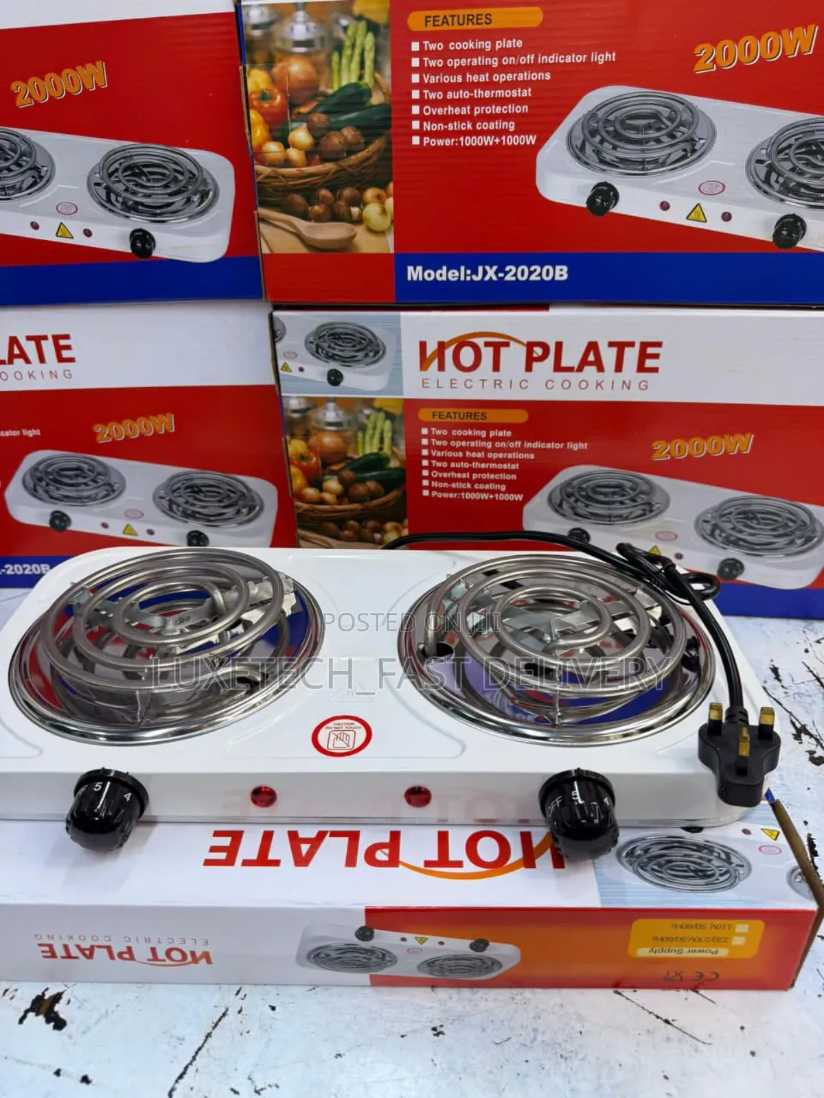 Hotplate Double Cooker