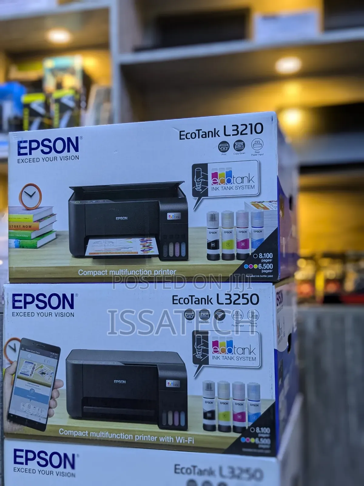 Epson L3250 Print,Scan and Copy and Wireless