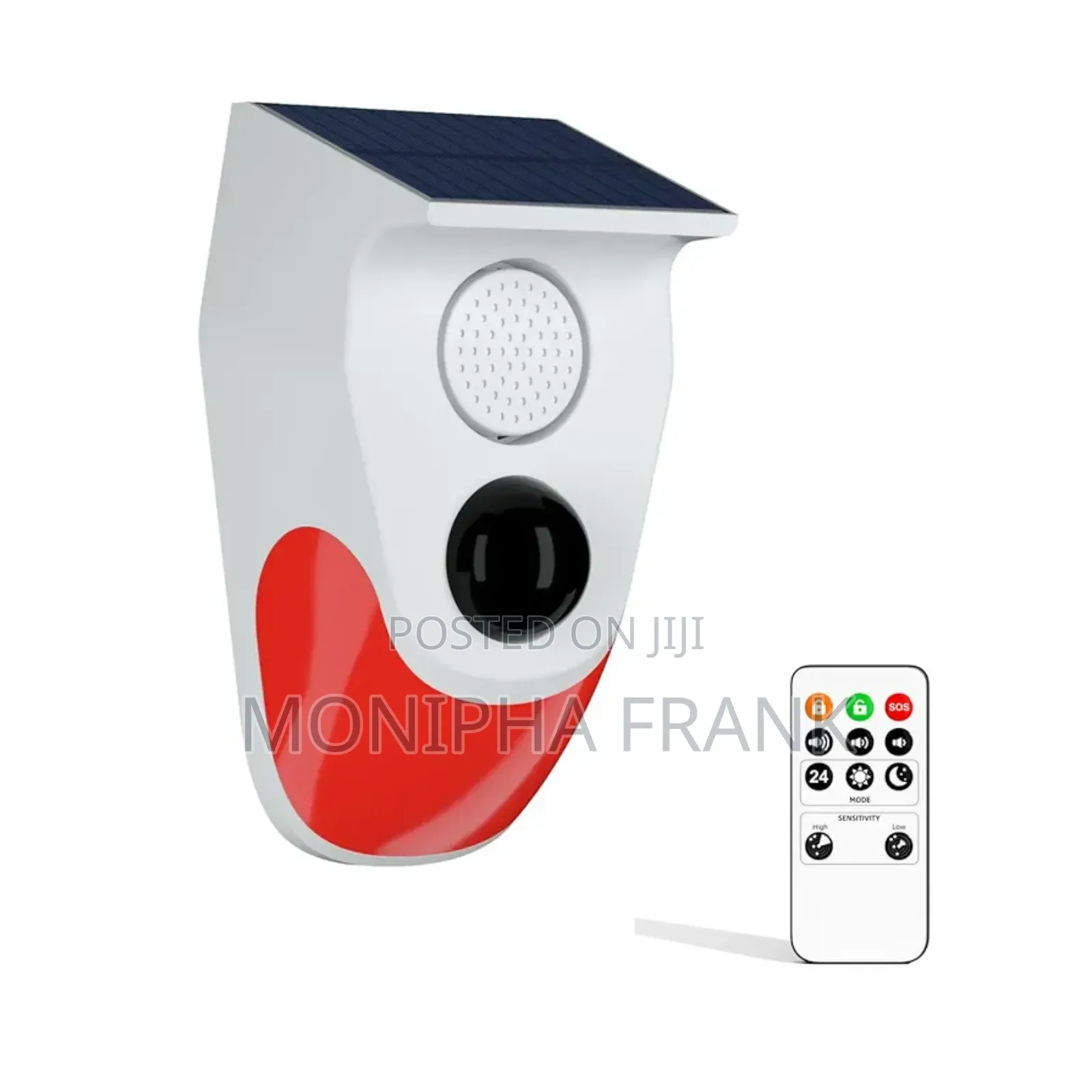 Solar Alarm Sensor Komesha Ya Wezi