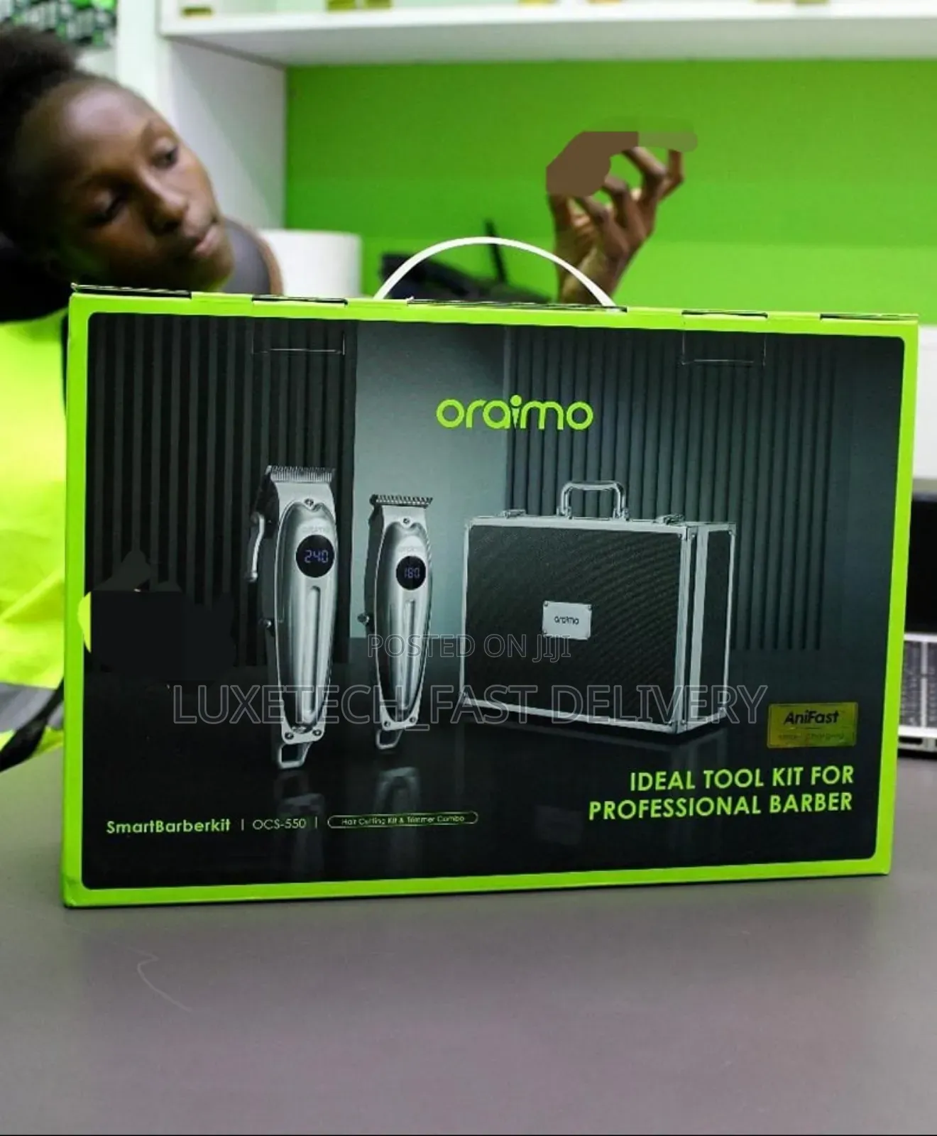 Oraimo Professional Hair Clipper and Trimmer Kit/Hair Cutting Machine