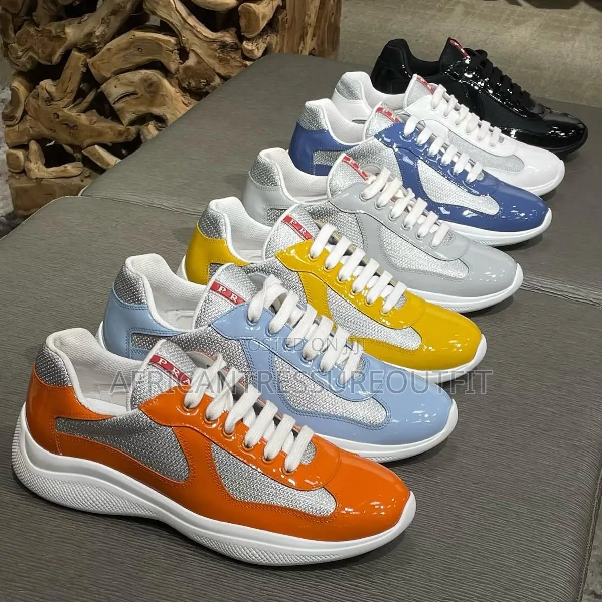 Prada American Sneaker New Collection All Colours Available Size 40–45