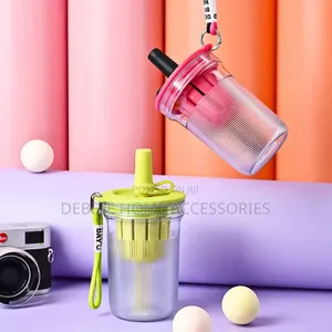 480ml Colorful Straw Cup
