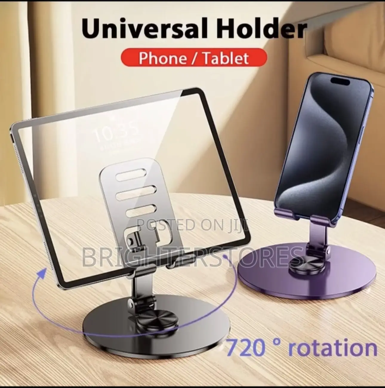 Phone Holder Rotates 360