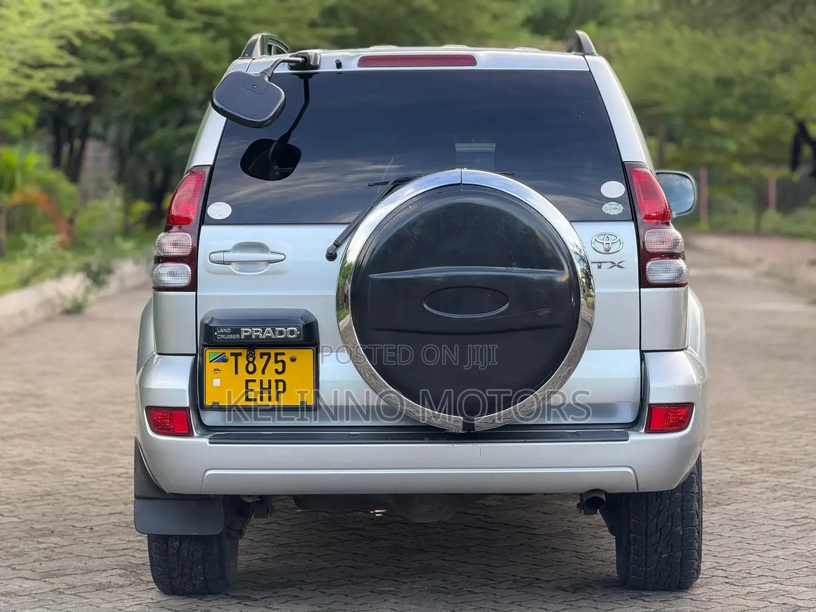 Toyota Land Cruiser Prado 2004 Silver