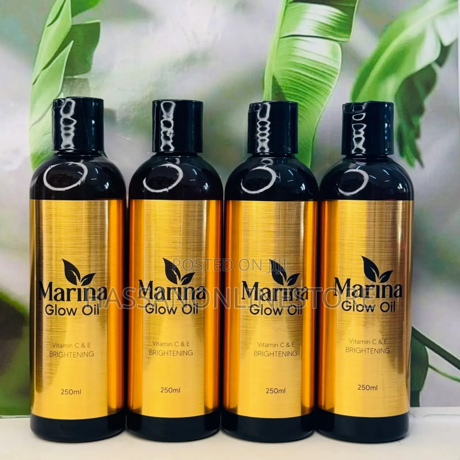 Marina Glow Oil Vitamin C E Brightening Body Oil 250ml