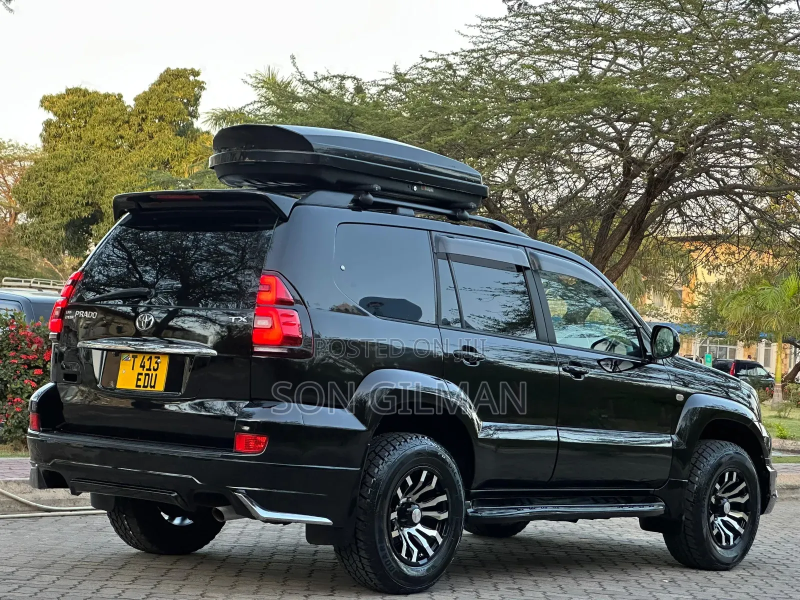 Toyota Land Cruiser Prado 2008 Black