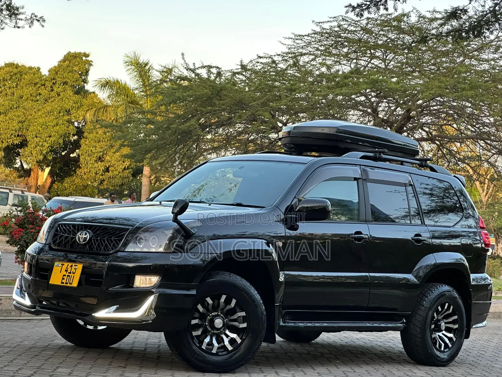 Toyota Land Cruiser Prado 2008 Black