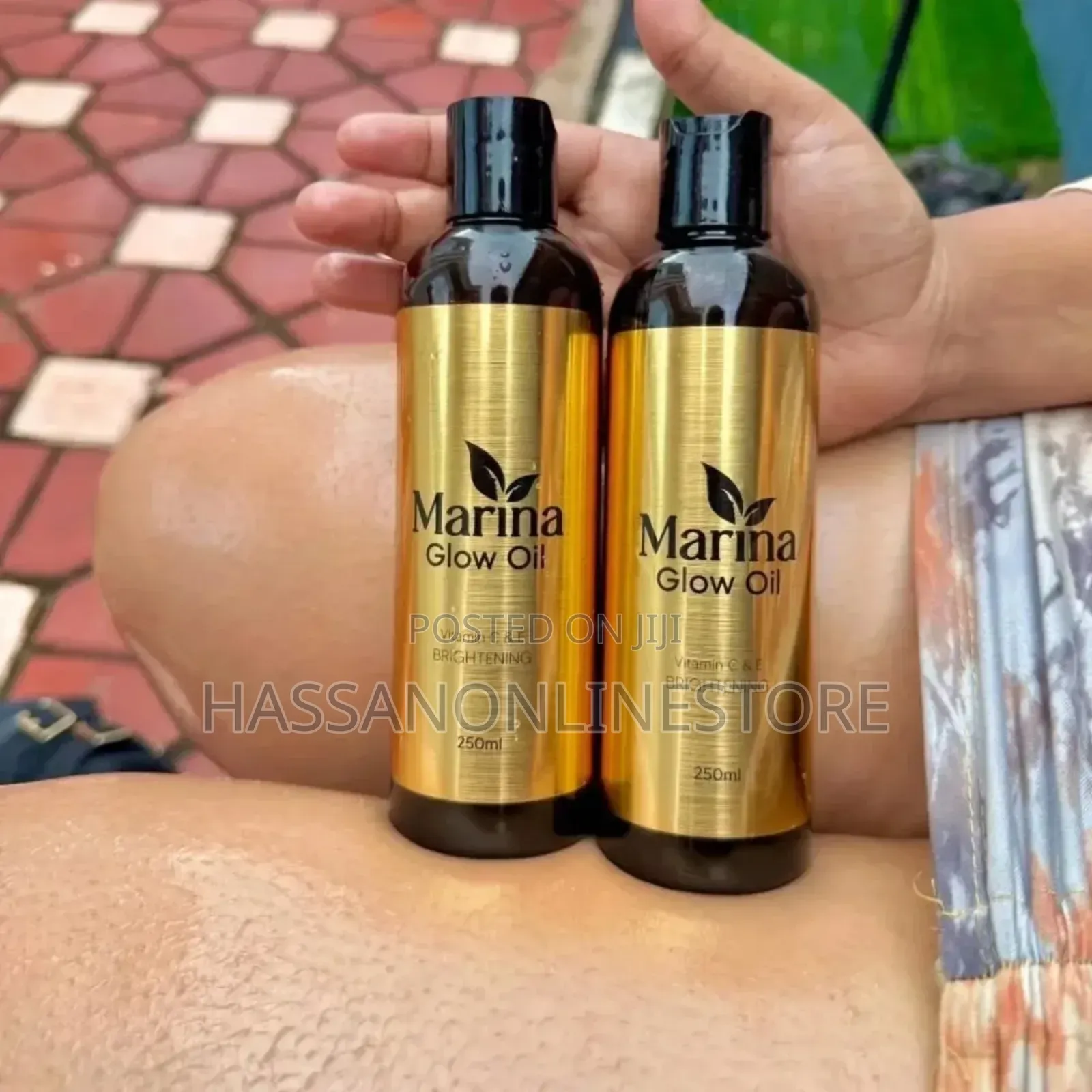 Marina Glow Oil Vitamin C E Brightening Body Oil 250ml