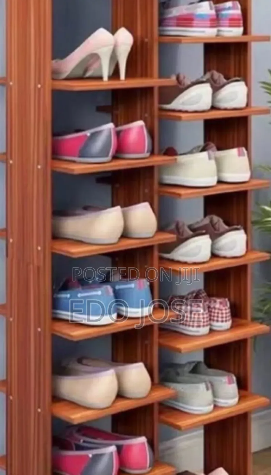 Wooden Shoe Rack