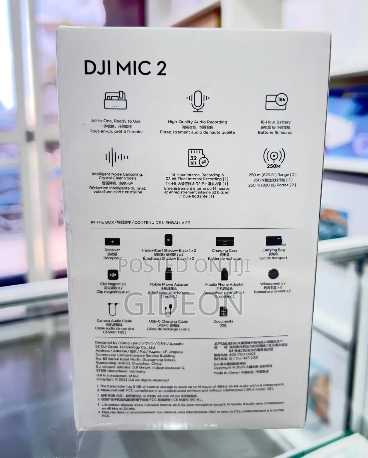 Dji Mic 2 (2tx + 1rx + Charging Case)
