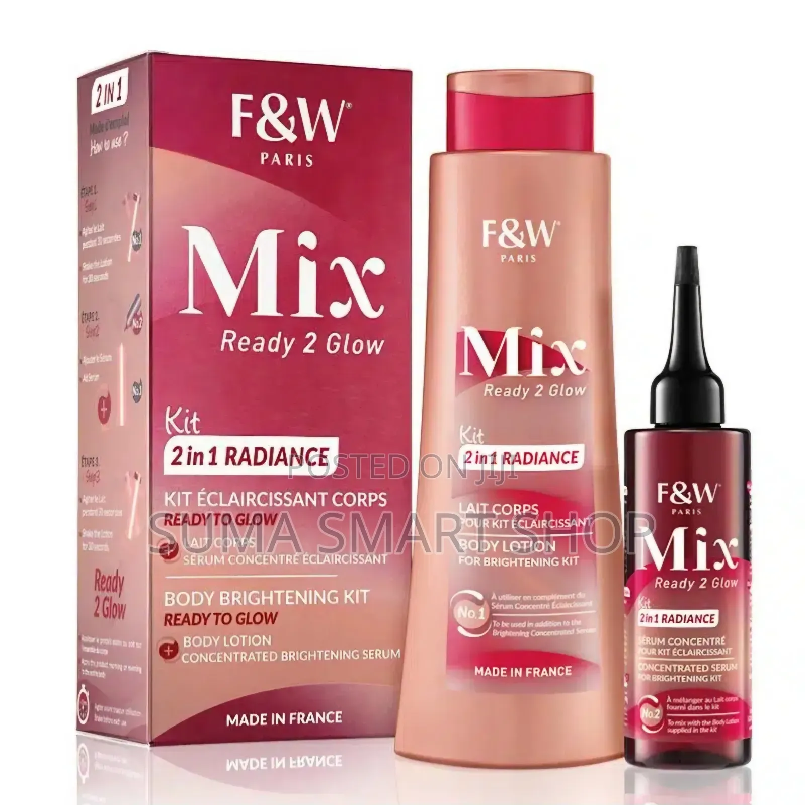 Mix Ready 2 Glow Lotion . ( 2 in 1 Radiance )