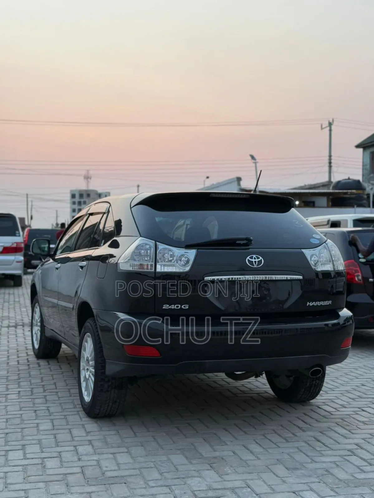 Toyota Harrier 2008 Black
