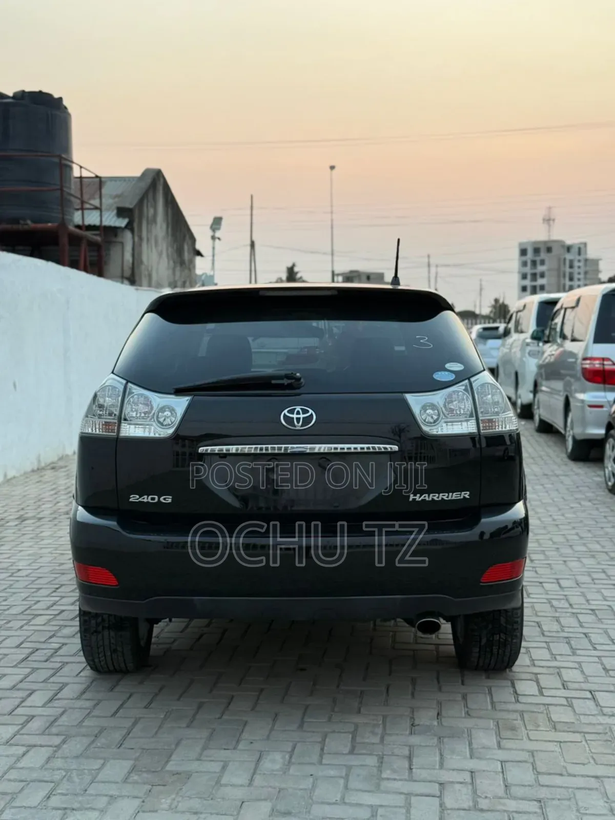 Toyota Harrier 2008 Black