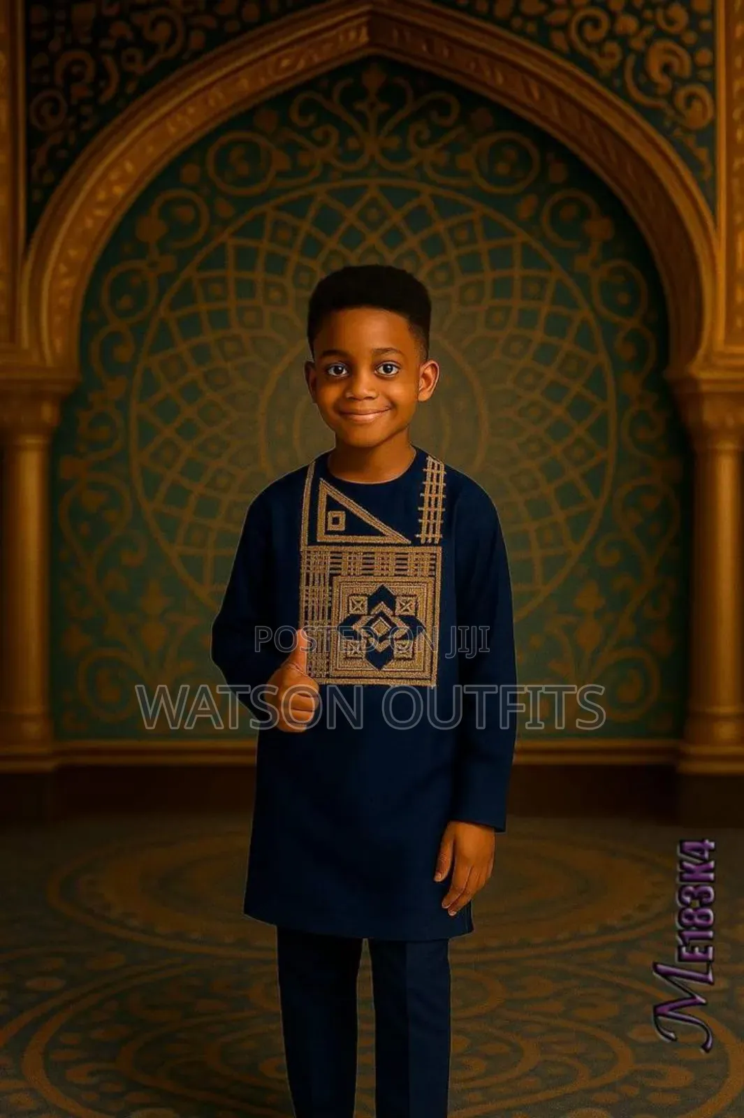 Boys Nigerian Style Suits With Turkey Origin