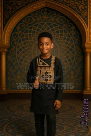 Boys Nigerian Style Suits With Turkey Origin