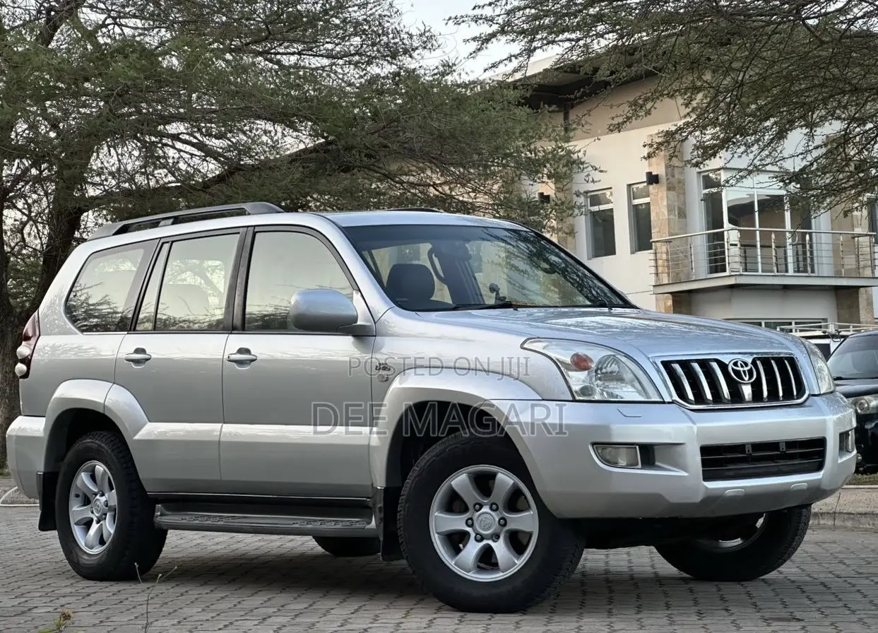 Toyota Land Cruiser Prado 2004 Silver