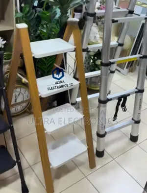 Ngazi White 4 Steps Home, Shop and Office Use