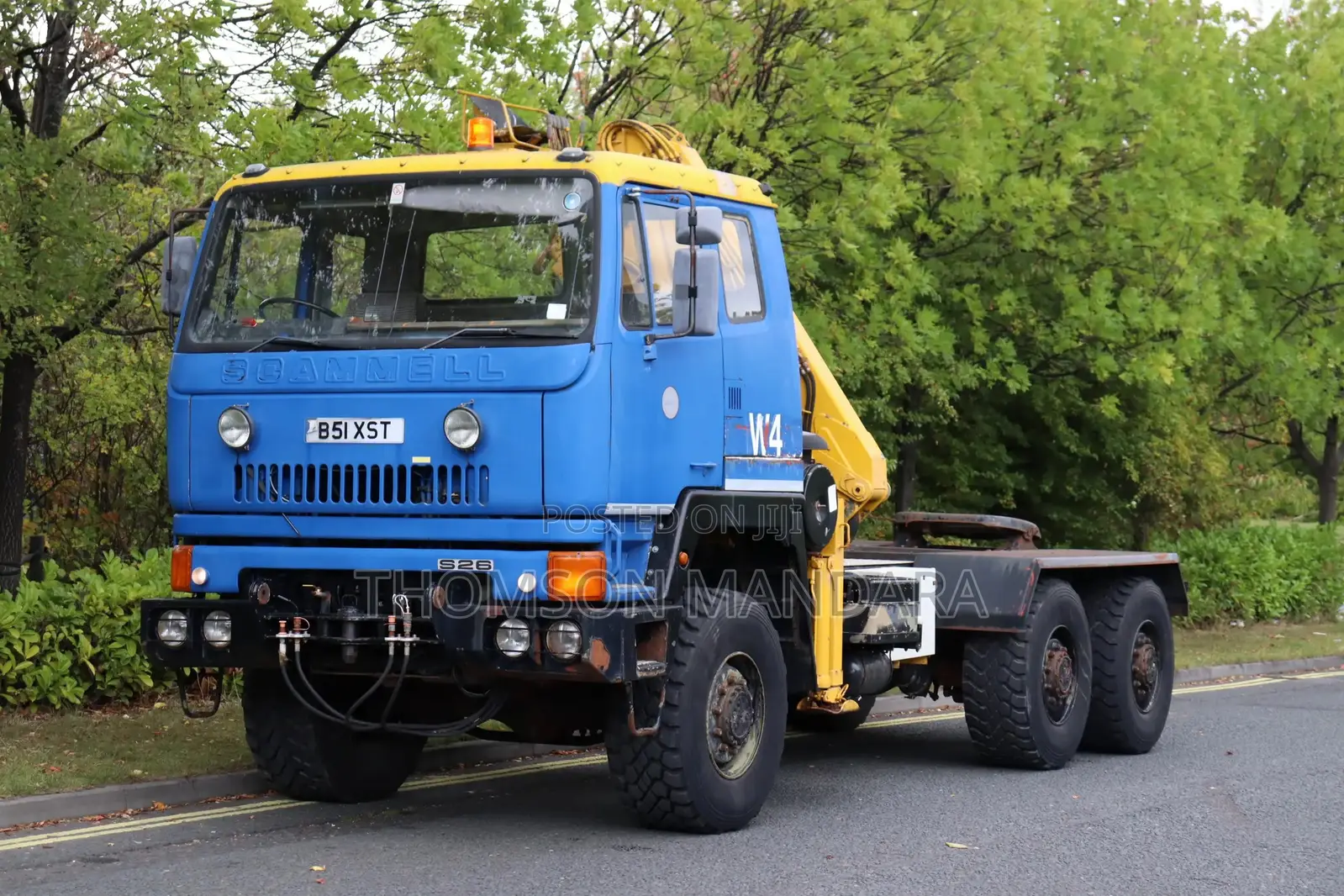 6x6 Crane Truck 4 Importation