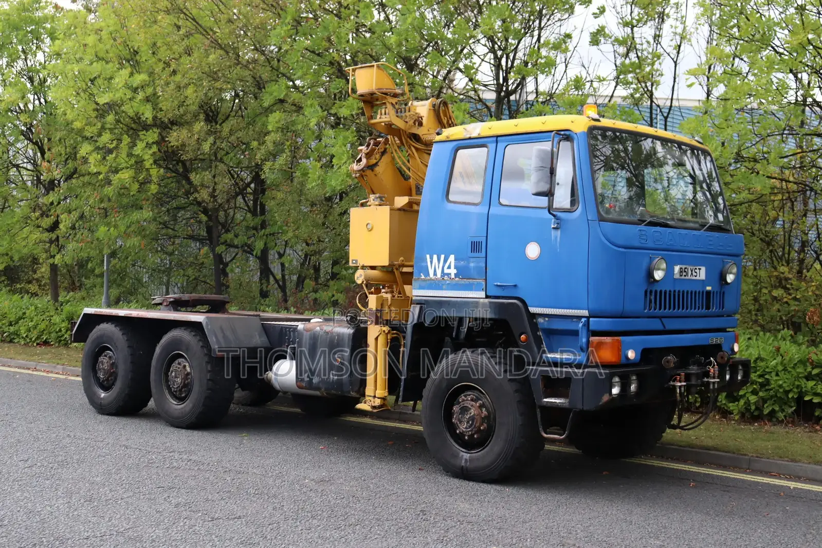 6x6 Crane Truck 4 Importation
