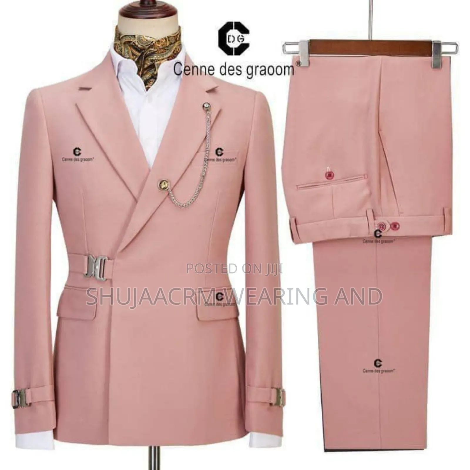 Multi Double Breasted Suit
