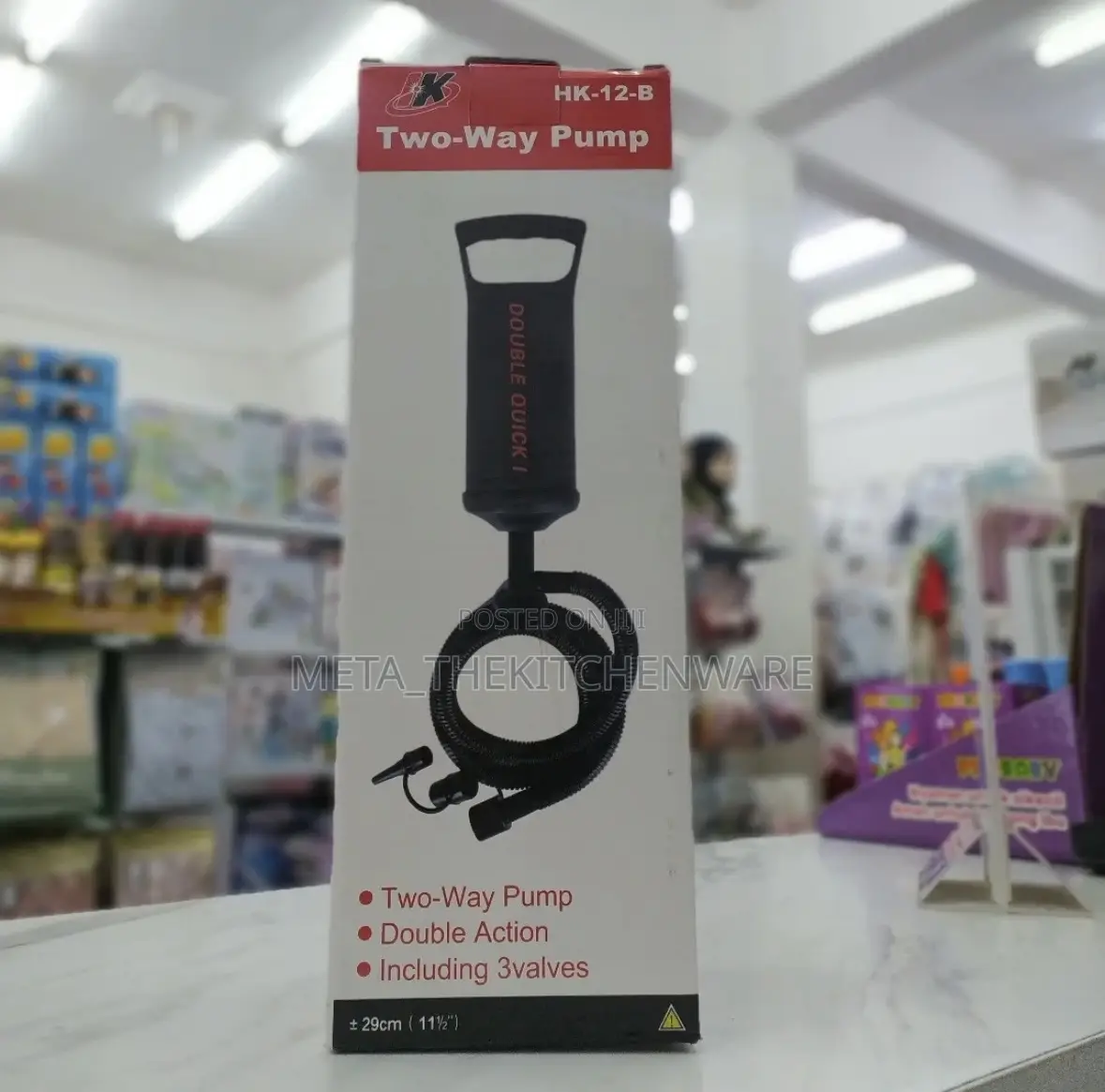 Manual Two Way Air Pump Hk-12-B