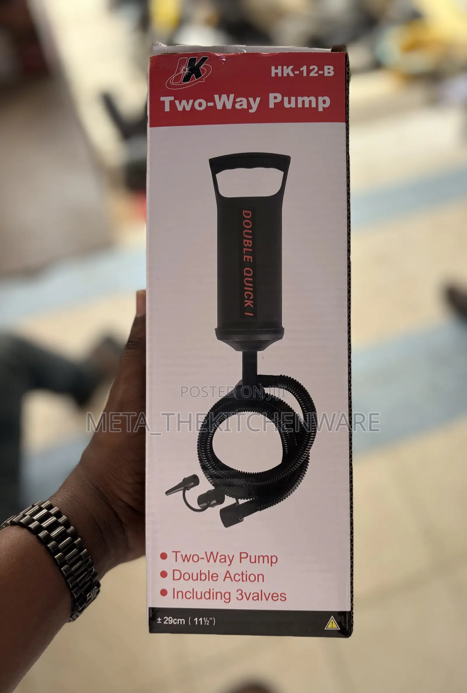 Manual Two Way Air Pump Hk-12-B