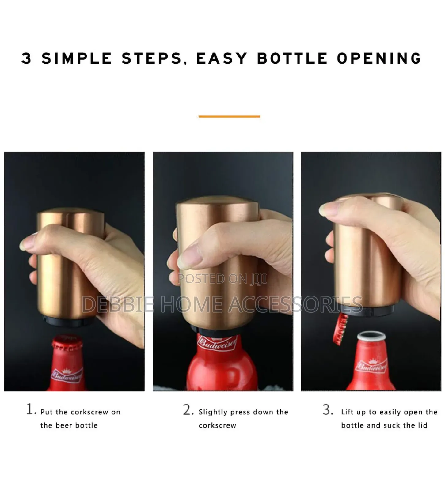Automatic Magnetic Bottle Opener