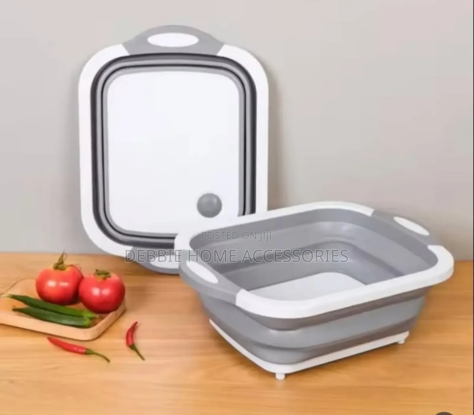 3-in-1 Collapsible Cutting Board