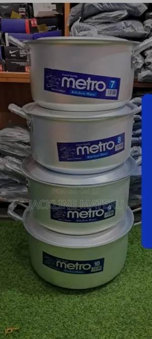 Sufuria Za Pakistan Metro 4pcs Original Nzito