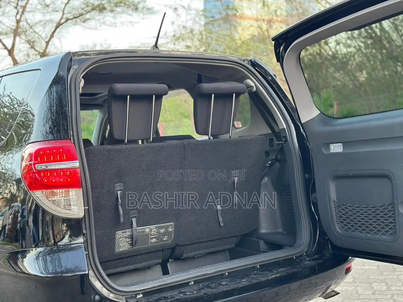 Toyota Vanguard 2011 Matt Black