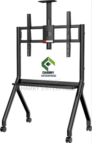 Strong Heavy Duty Moving Trolley Tv Mount Bracket Stand Kubwa 55to 110