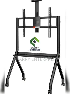 Strong Heavy Duty Moving Trolley Tv Mount Bracket Stand Kubwa 55to 110