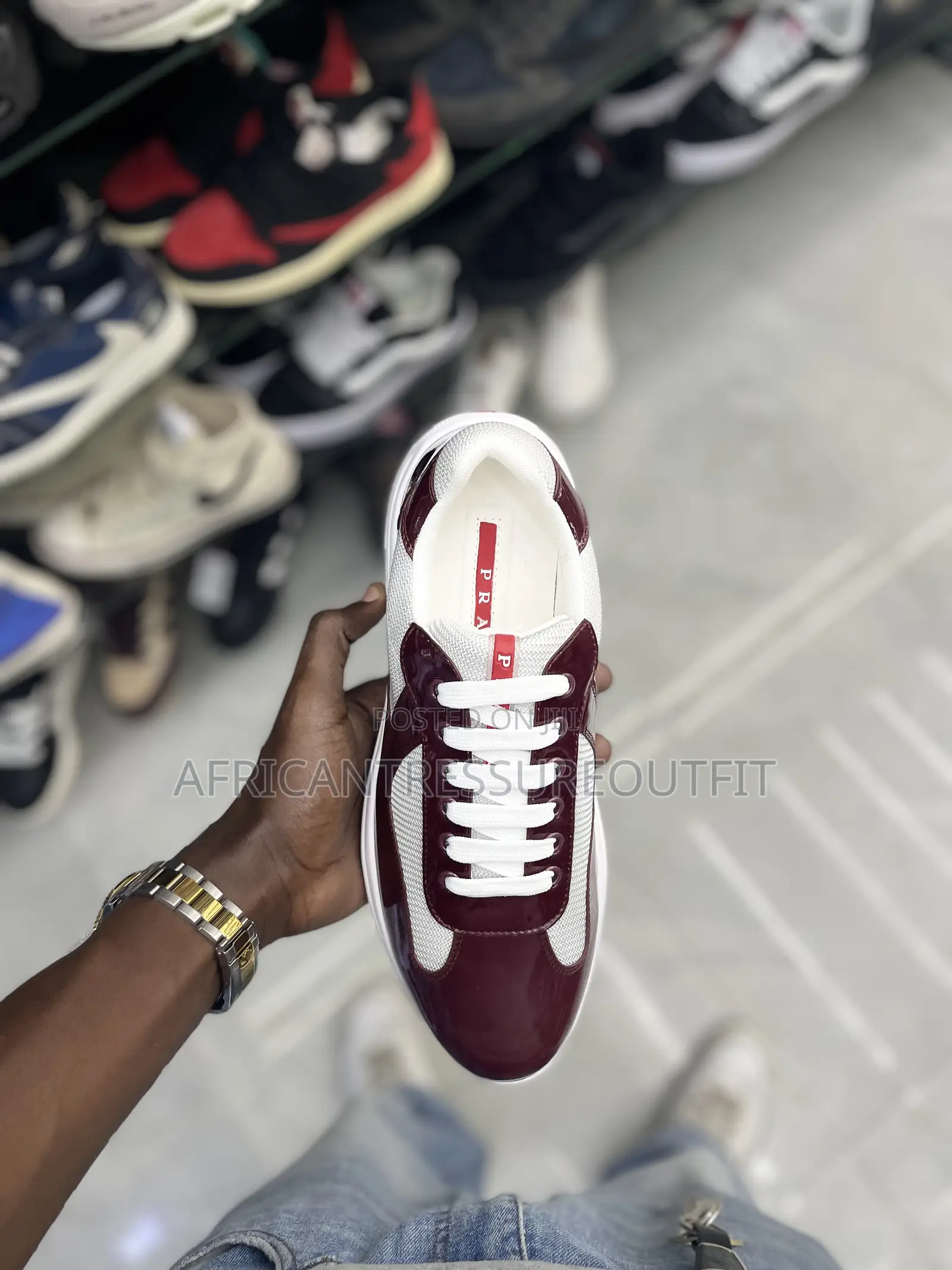 Prada American Collection Quality Sneakers Only Guaranteed Size 40-45