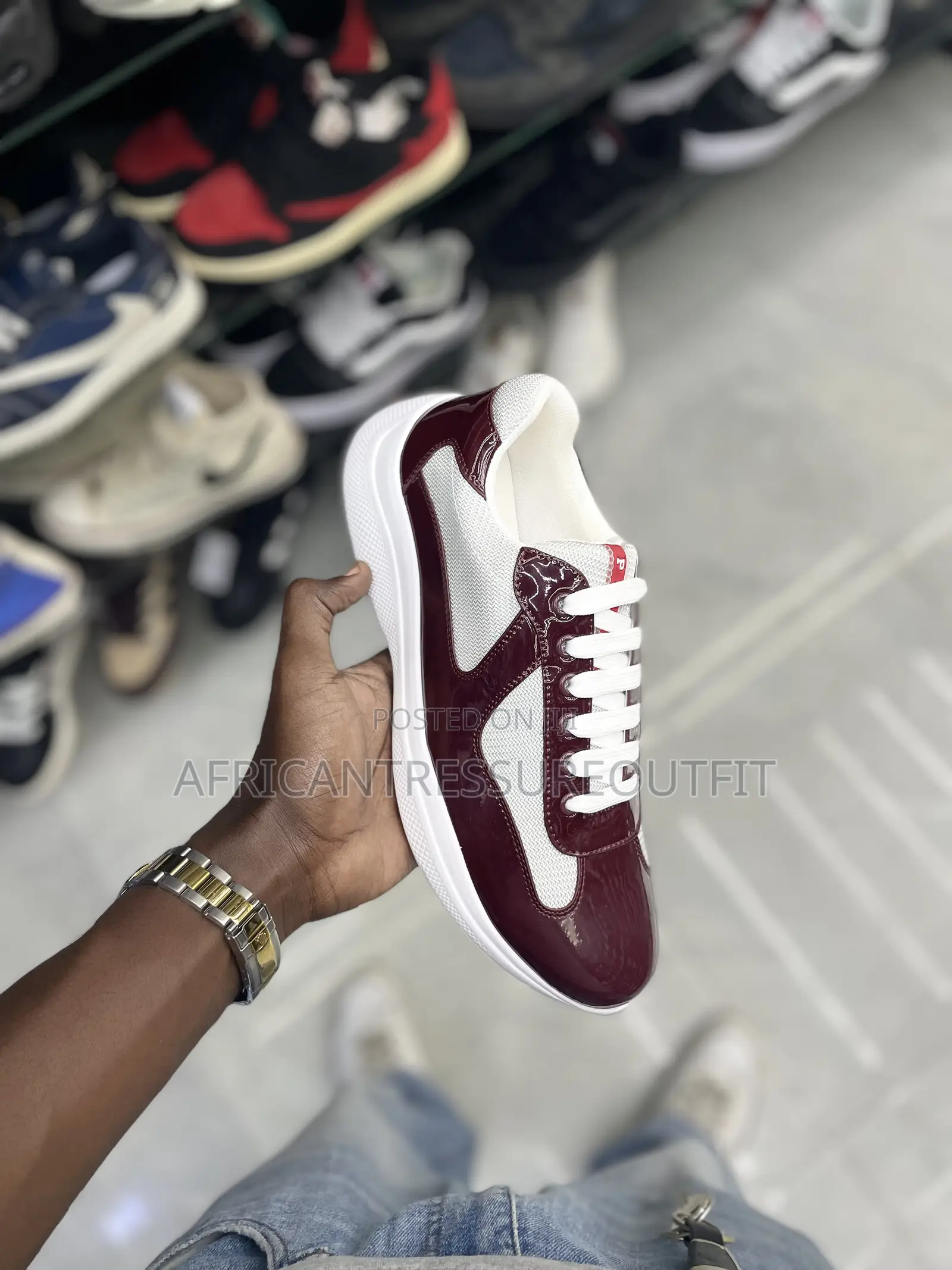 Prada American Collection Quality Sneakers Only Guaranteed Size 40-45