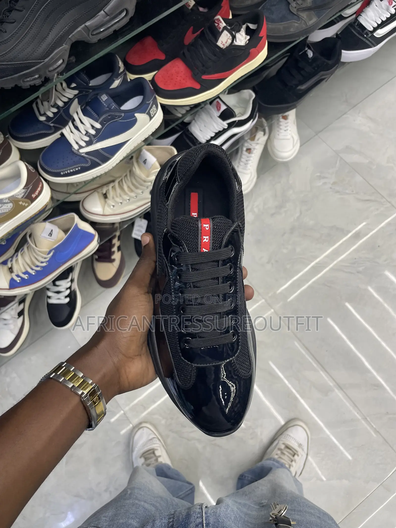 Prada American Collection Quality Sneakers Only Guaranteed Size 40-45
