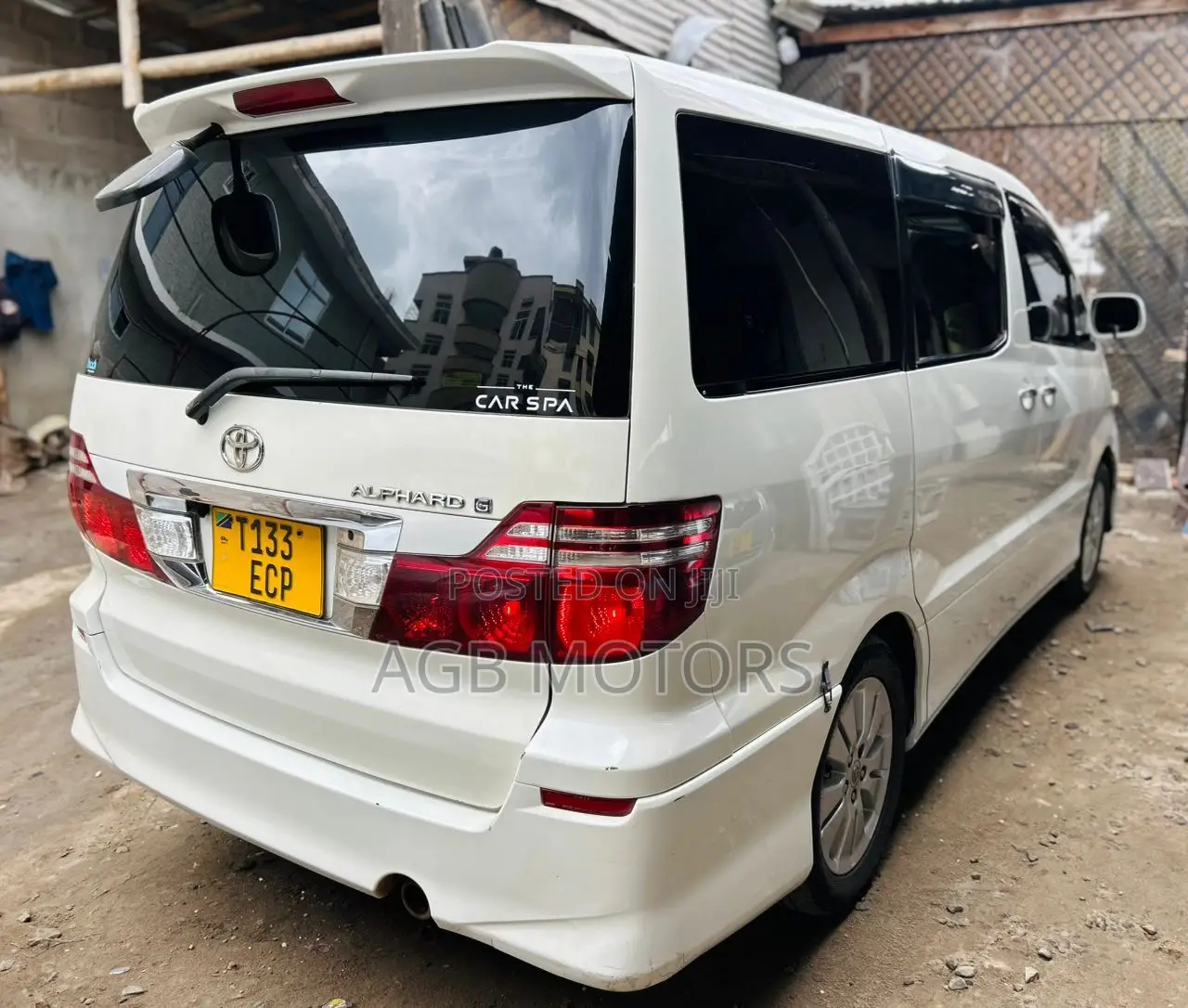 Toyota Alphard 2008 White