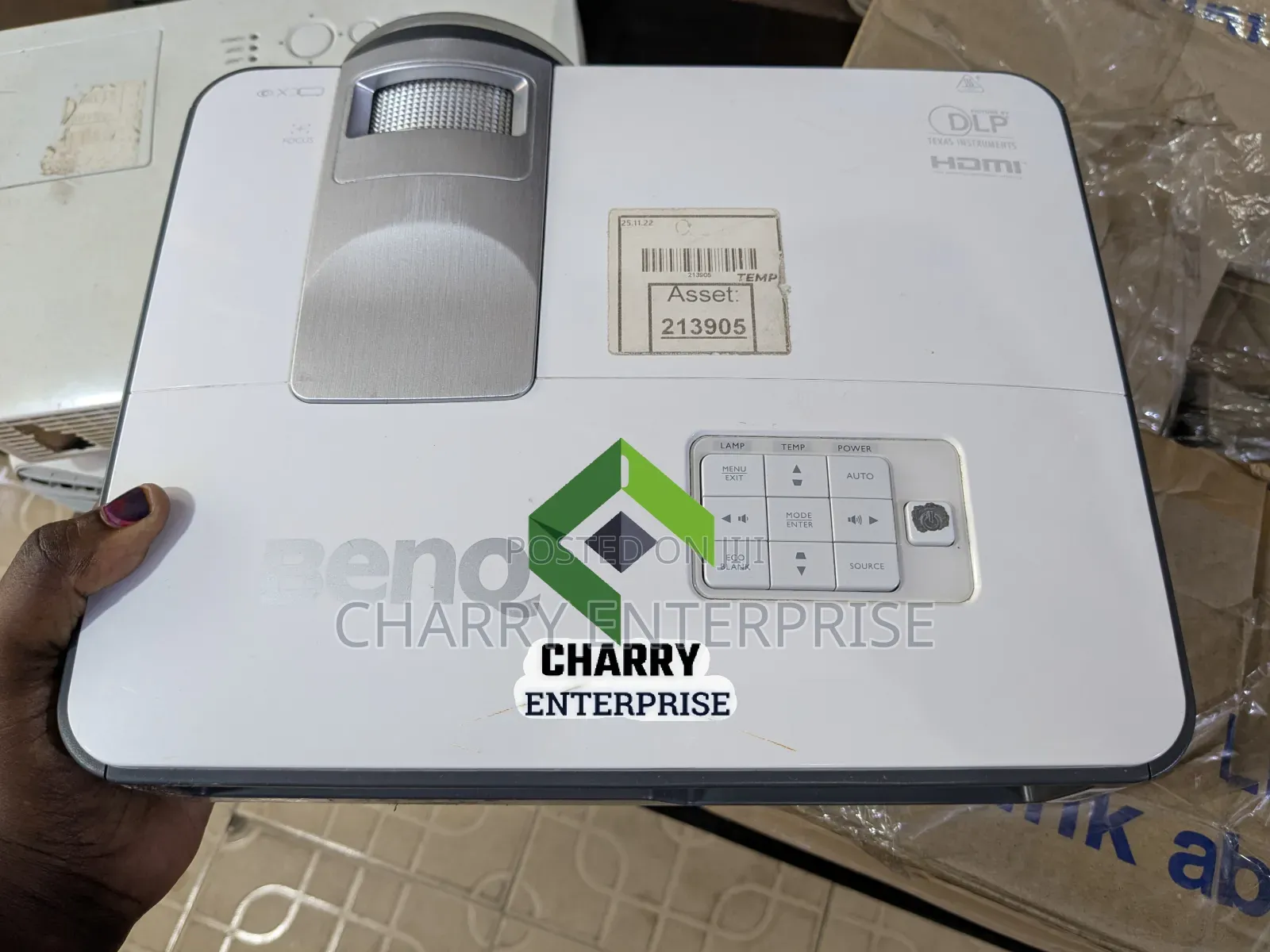 Benq Short-Throw DLP Projector Quality Display for Office and Home Use