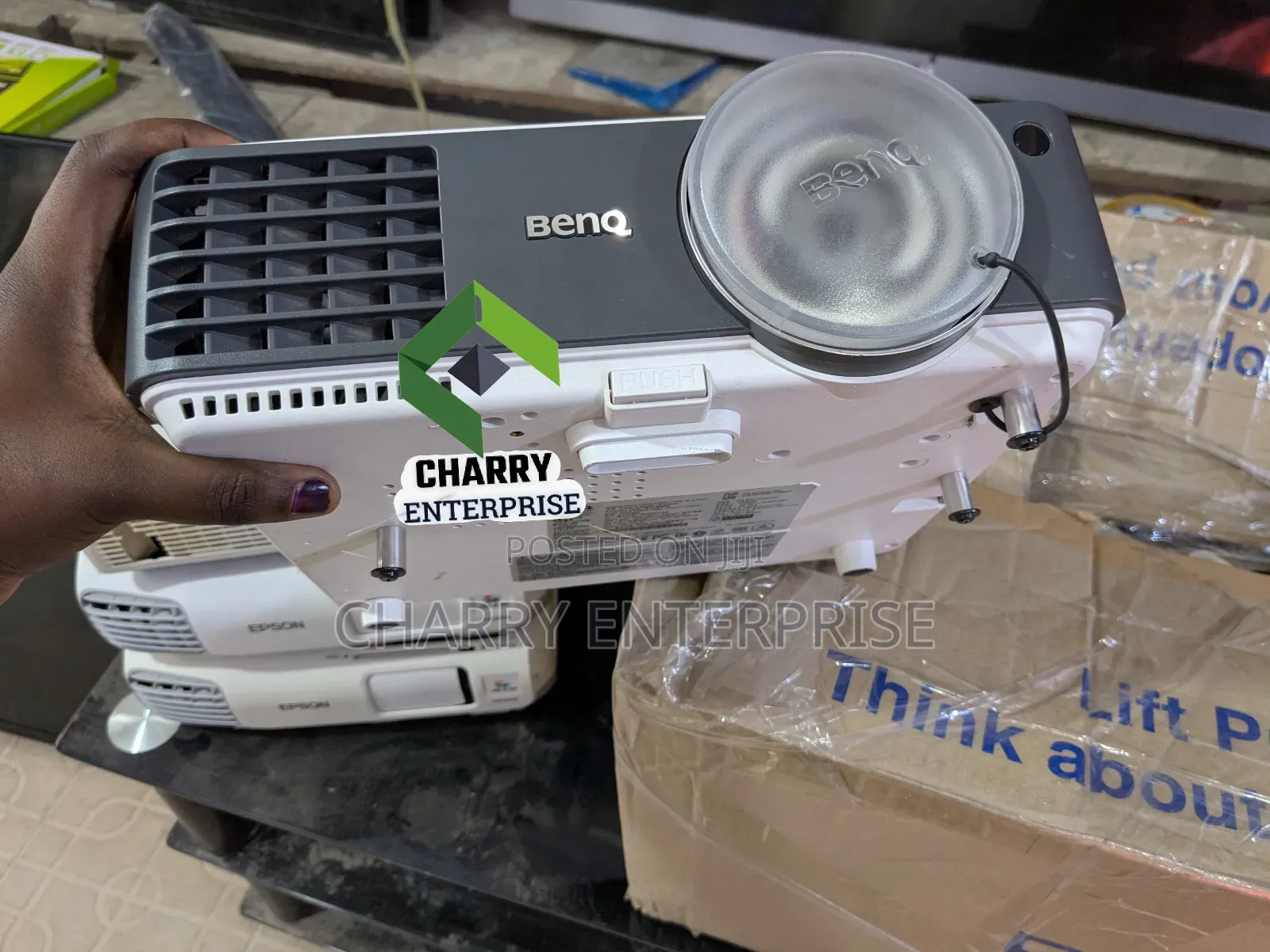 Benq Short-Throw DLP Projector Quality Display for Office and Home Use