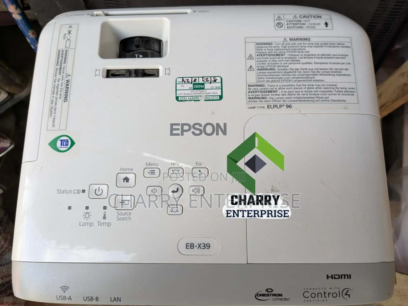 Epson Eb-X39 Portable Projector for Office and Home Use