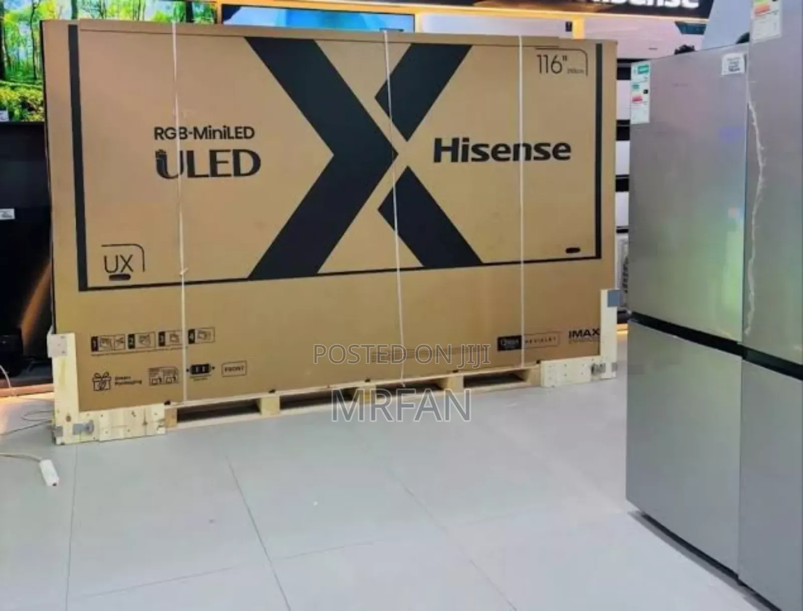 Hisense 116 Inch Mini-Eled Uled Model No: Ux