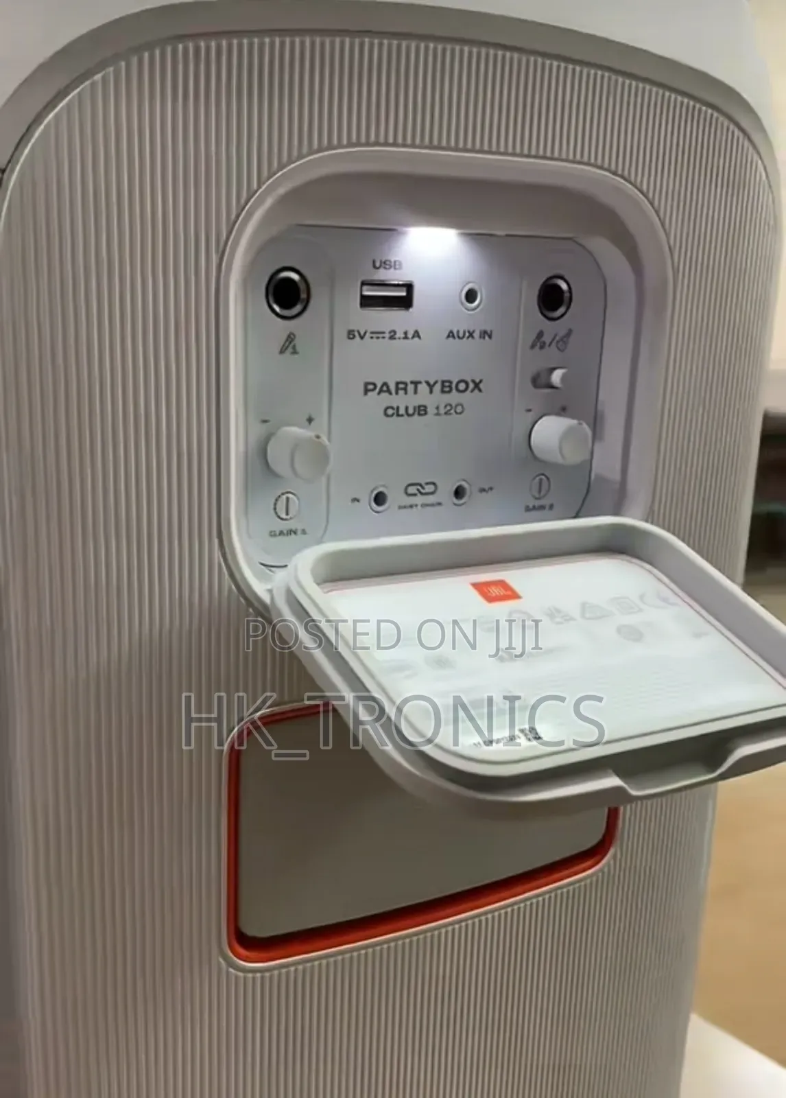 JBL Partybox Club 120 White