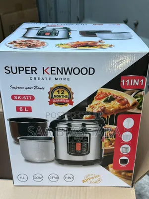Kenwood Pressure Cooker Sufuria 2 Silver