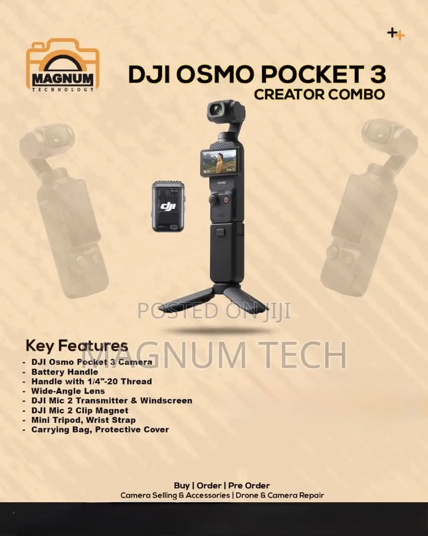 Dji Osmo Pocket 3 Creator Combo Version