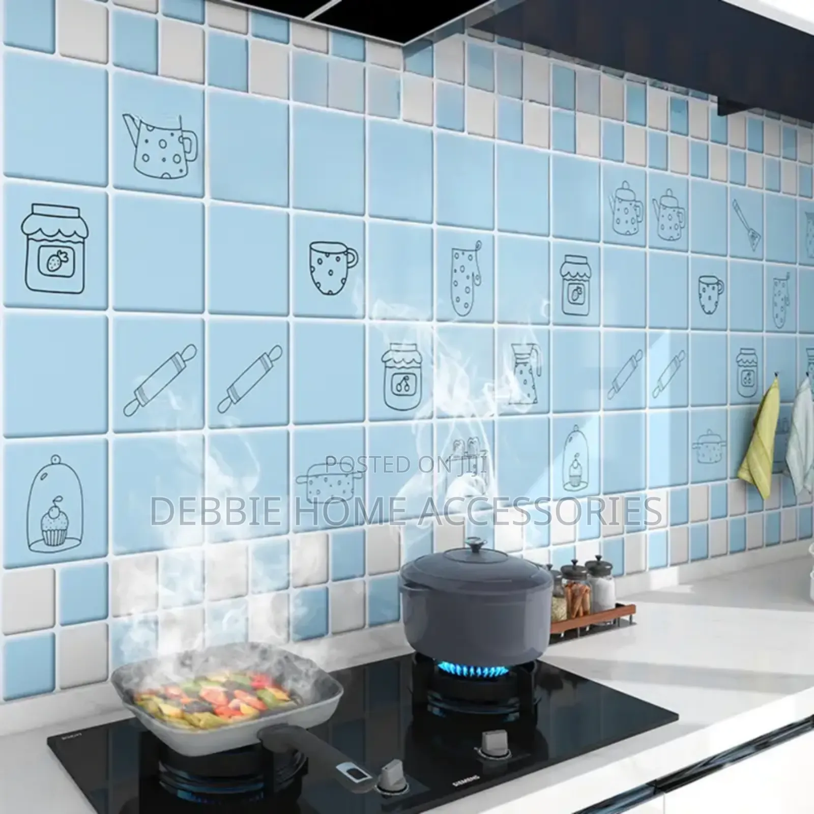 Self-Adhesive Kitchen Wallpaper