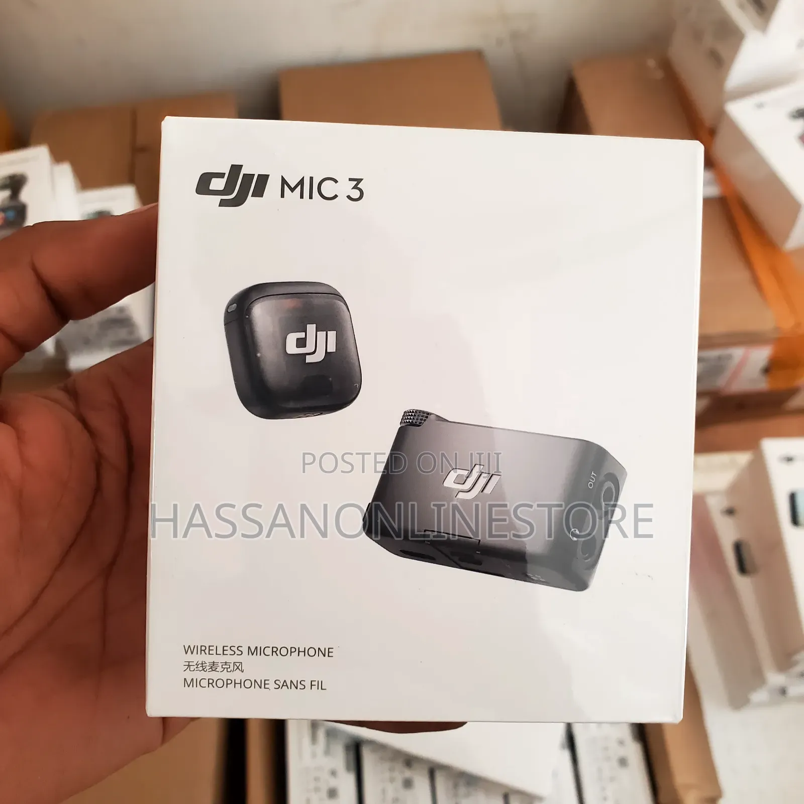 Dji Mic 3 Compact Wireless Microphone System/Recorder