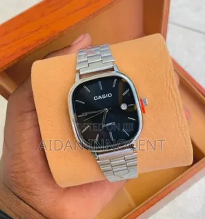 Silver Casio Watch