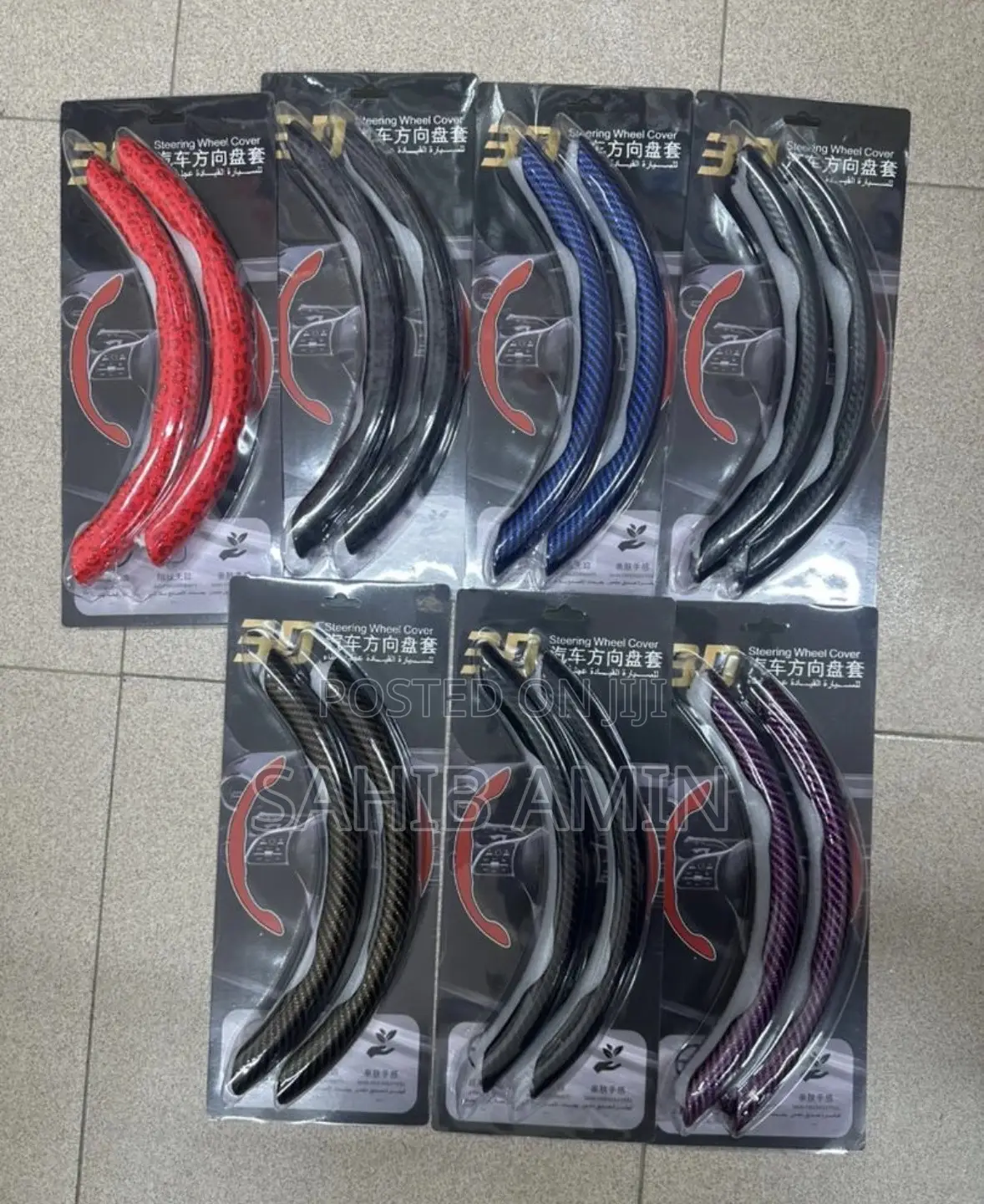 Half Sport Steering Wheel Cover