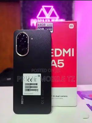 New Xiaomi Redmi A5 4G 128 GB Black